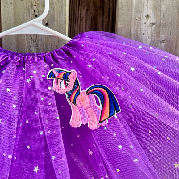 Cartoon Tutu 4 Full Layer Kid Tutu Birthday Outfit Princess Dress - Picture 4 of 5